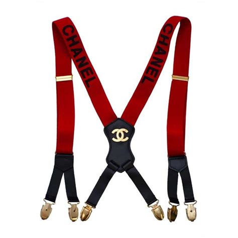 chanel suspender|Chanel suspenders dupe.